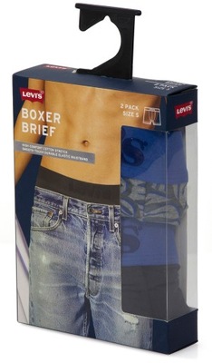 Bokserki Majtki Levi's 2-pack Boxer Brief r. M