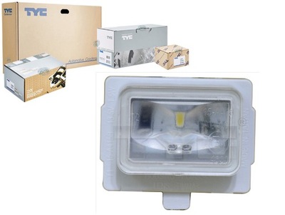 Tyc лампа освітлення номерного знака rej led mercedes c-klasa w205 cls c218 фото №1