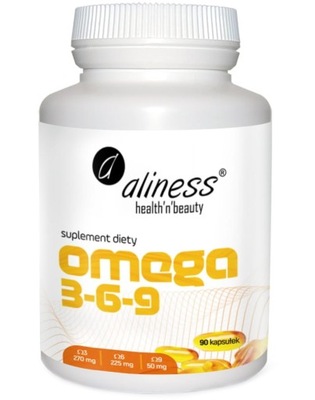 Omega 3-6-9 90 kapsułek ALINESS