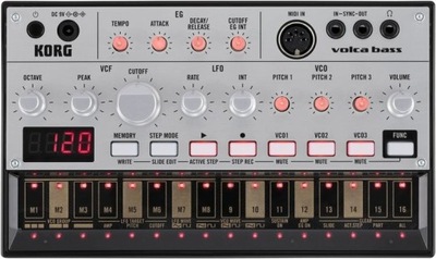 Syntezator analogowy - Korg Volca Bass