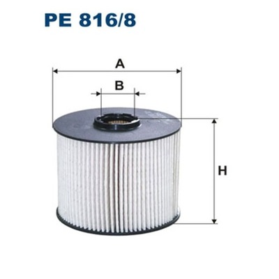 FILTRO COMBUSTIBLES FILTRON PE 816/8  