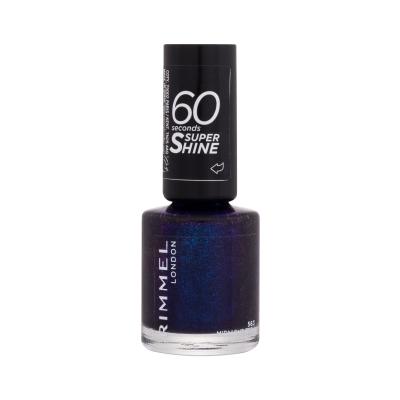 Rimmel London 60 Seconds Super Shine 8 ml 563 Midnight Rush