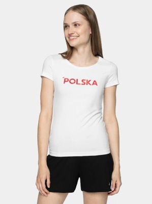 Koszulka Kibica 4F Polska Sportowa bawełniana r S