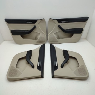 Skoda karoq обивка обшивки дверь kpl фото №1