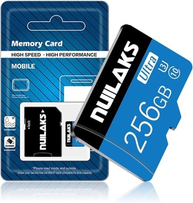 Karta microSD NUILAKS 1 256 GB