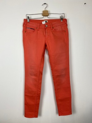 Morelowe spodnie jeansy Tommy Hilfiger W29/L30