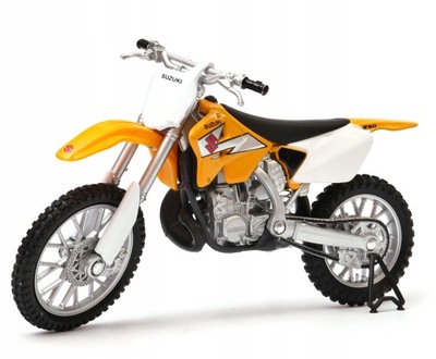 Suzuki RM250 1:18 WELLY model motocykla motor