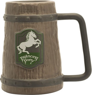 LORD OF THE RINGS 3D TANKARD PRANCING PONY