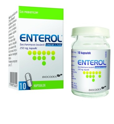 Enterol 250mg, 10 kapsułek