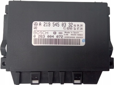 Модуль блок керування заднього виду pdc mercedes cls w219 фото №1