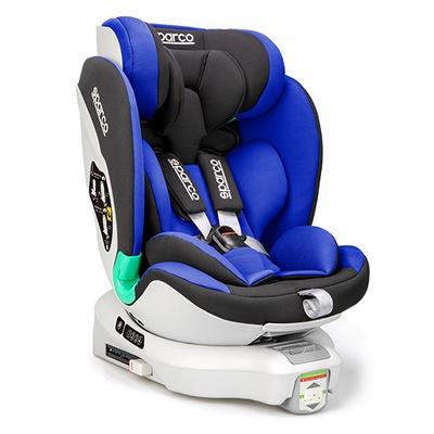 Fotelik SPARCO SK6000i 9-25 kg ISOFIX niebieski