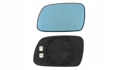 Вкладыш зеркало peugeot 407 2004-2010 подогреваемый фото №1