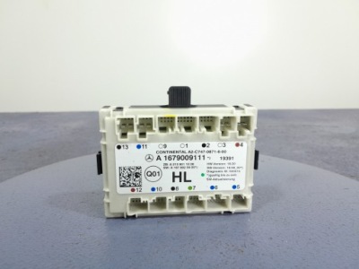 Mercedes s w222 lift блок управления модуль дверь левый задняя a1679009111 фото №1