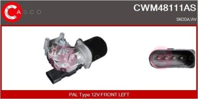 ДВИГАТЕЛЬ СТЕКЛООЧИСТИТЕЛЯ CWM48111AS CASCO