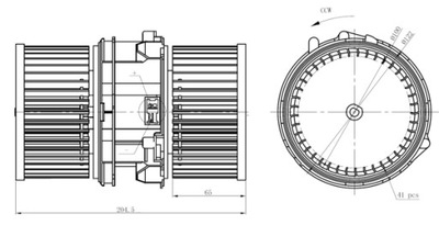 VENTILADOR INTERIOR 34290  