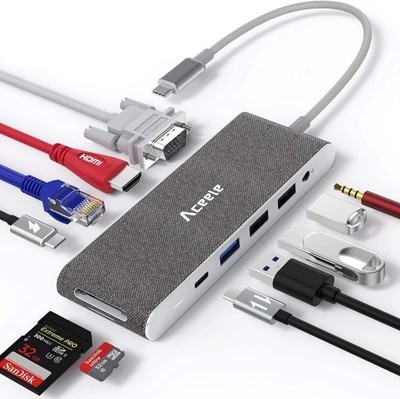 Hub 10W1 USB ACEELE AC-T24