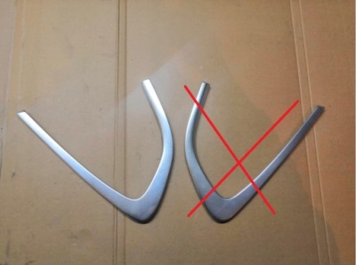 Bmw x4 f26 молдинг декоративная правая левая задняя фото №1