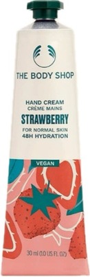 THE BODY SHOP Strawberry Krem do rąk Nawilżający Wegański 30 ml