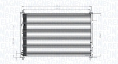 CONDENSER TOYOTA AURIS (_E15_)1.33 DUAL-VVTI (NRE1  