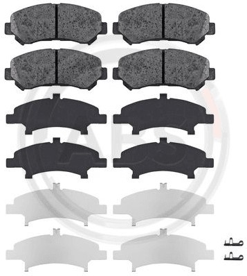 ZAPATAS DE FRENADO NISSAN QASHQAI 1.5-2.0 06- PARTE DELANTERA  