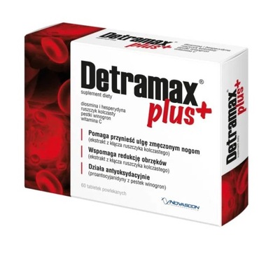 Detramax PLUS tabl.powl. 60 tabl.