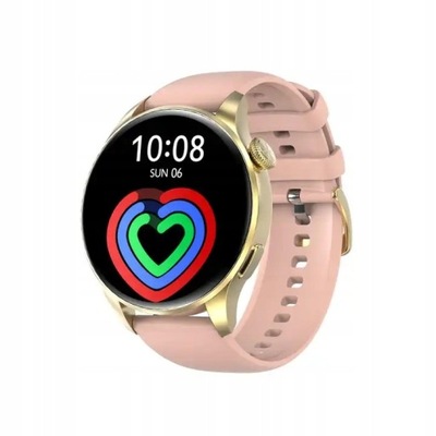 SMARTWATCH DAMSKI MENU PL ROZMOWY GPS NFC