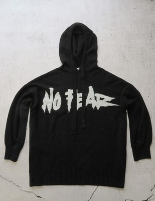 No Fear sweter z kapturem M/L oversize