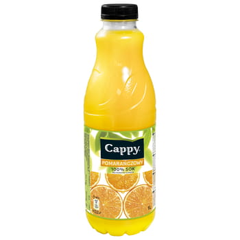 Sok 100% pomarańczowy Cappy 1l