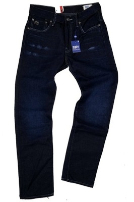 G-STAR RAW Spodnie męskie jeans granat