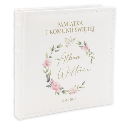 ALBUM Foto 10x15 cm Pierwsza Komunia Święta Imię Personalizowana Okładka