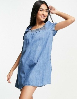 SUKIENKA BABYDOLL JEANS TMA XXH__XS