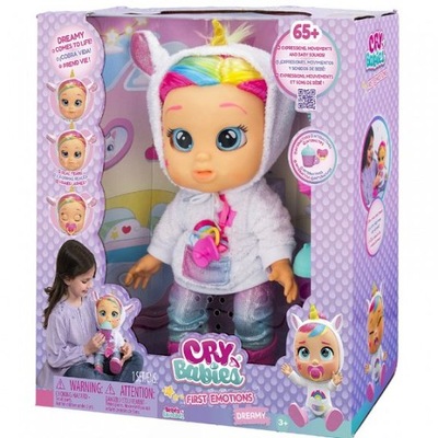 IMC Toys Cry Babies First Emotion Dreamy lalka z mimiką 88580
