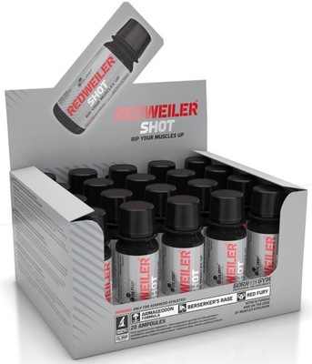 OLIMP REDWEILER SHOT 60 ML PRE WORKOUT