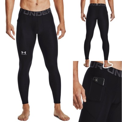 Legginsy kompresyjne treningowe męskie Under Armour 1361586 r. L