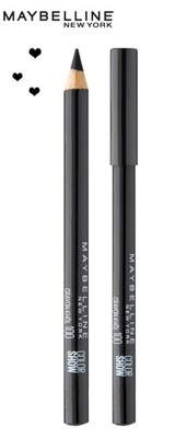 MAYBELLINE KREDKA DO OCZU 100 ULTRA BLACK 1.2G