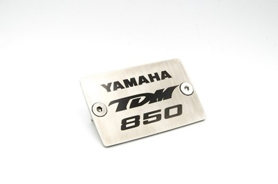 METAL PLATE ON CONTAINER HYDRAULIC YAMAHA TDM  