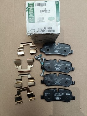 Land rover lr015519 гальмівні колодки гальмівні оригінальний номер discovery range rover оригінал фото №1