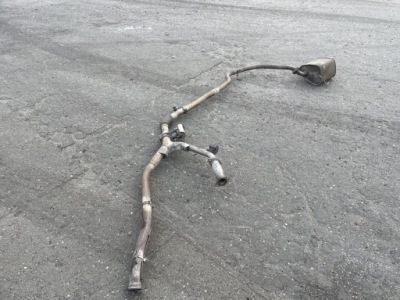 Система выпускной гаситель труба 2.0 d автоматическая коробка передач subaru forester 4 iv sj 12-18r фото №1