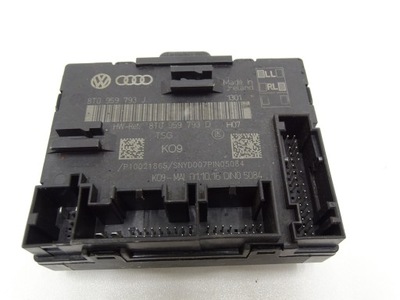 MÓDULO UNIDAD DE CONTROL DE PUERTA IZQUIERDO PARTE DELANTERA 8T0959793J AUDI A5 8T S5  