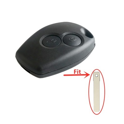 Hindley Car Key Case Without Blade 2 Buttons Car Key Shell Remote Fo~58815