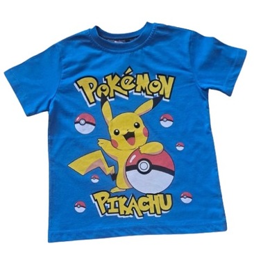 Koszulka T-shirt Pikachu rozmiar 116