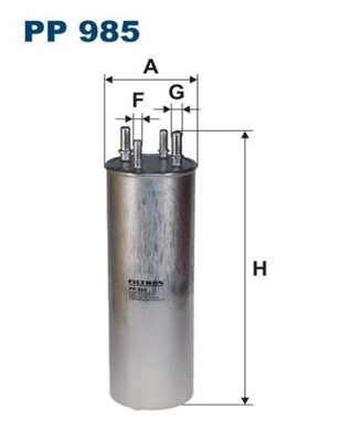 FILTRO COMBUSTIBLES PP985 PP 985  