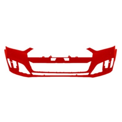 Бампер audi a5 06.2016- красный фото №1