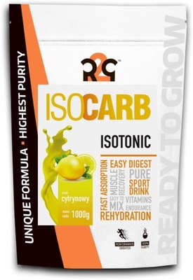 R2G Isocarb Węglowodany Carbo Witaminy Energia Elektrolity Izotonik 1kg