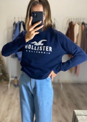 Bluza Hollister granatowa XS nr 185