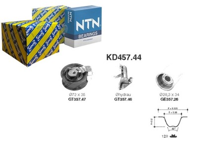 Snr грм kpl. ремінь + ролик audi a6 фото №1