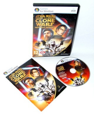 STAR WARS The CLONE WARS REPUBLIC HEROES [PL] bdb