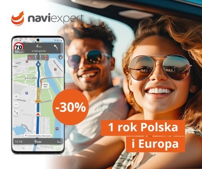 NaviExpert na Majówkę 30% taniej - 1 rok Polska i Europa