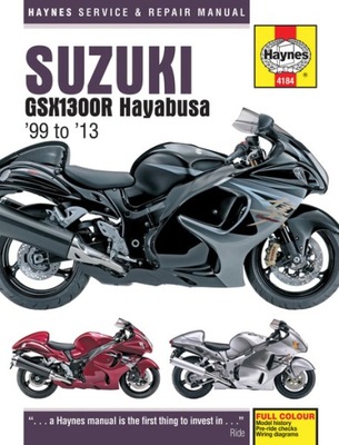 MANUAL DE MANTENIMIENTO SUZUKI GSX 1300 R HAYABUSA 99-13  