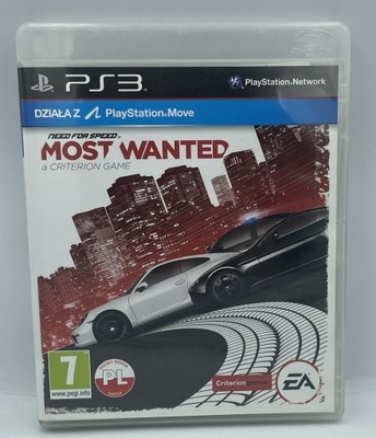 Gra Need for Speed: Most Wanted NFS PL PS3